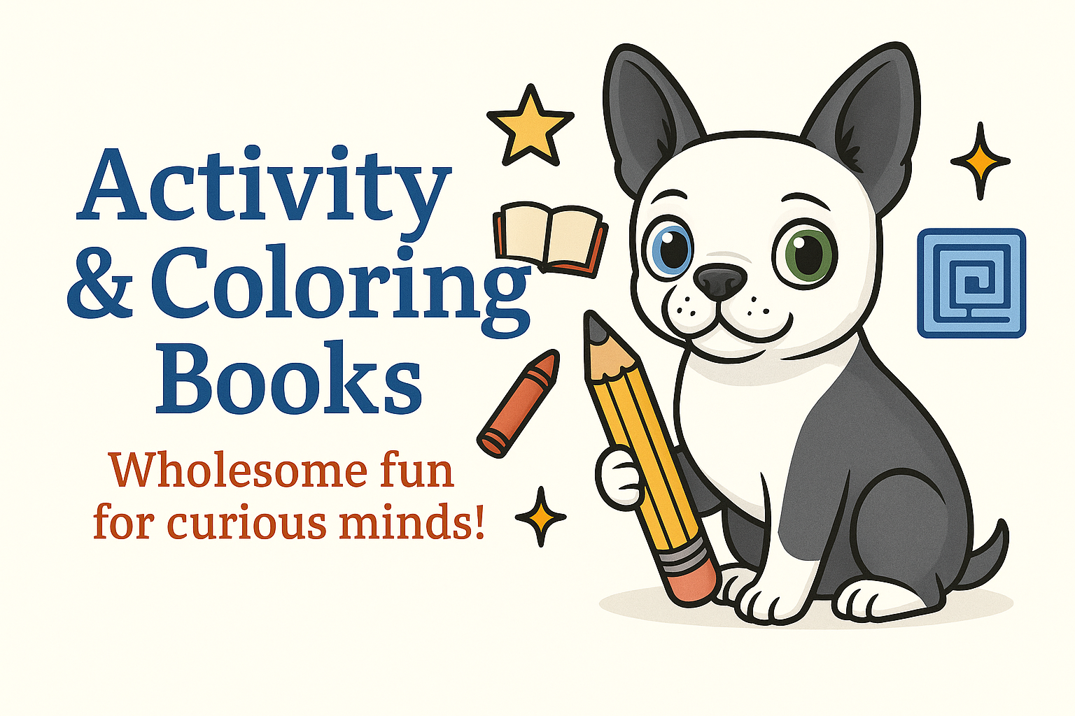 Activity & Coloring Books