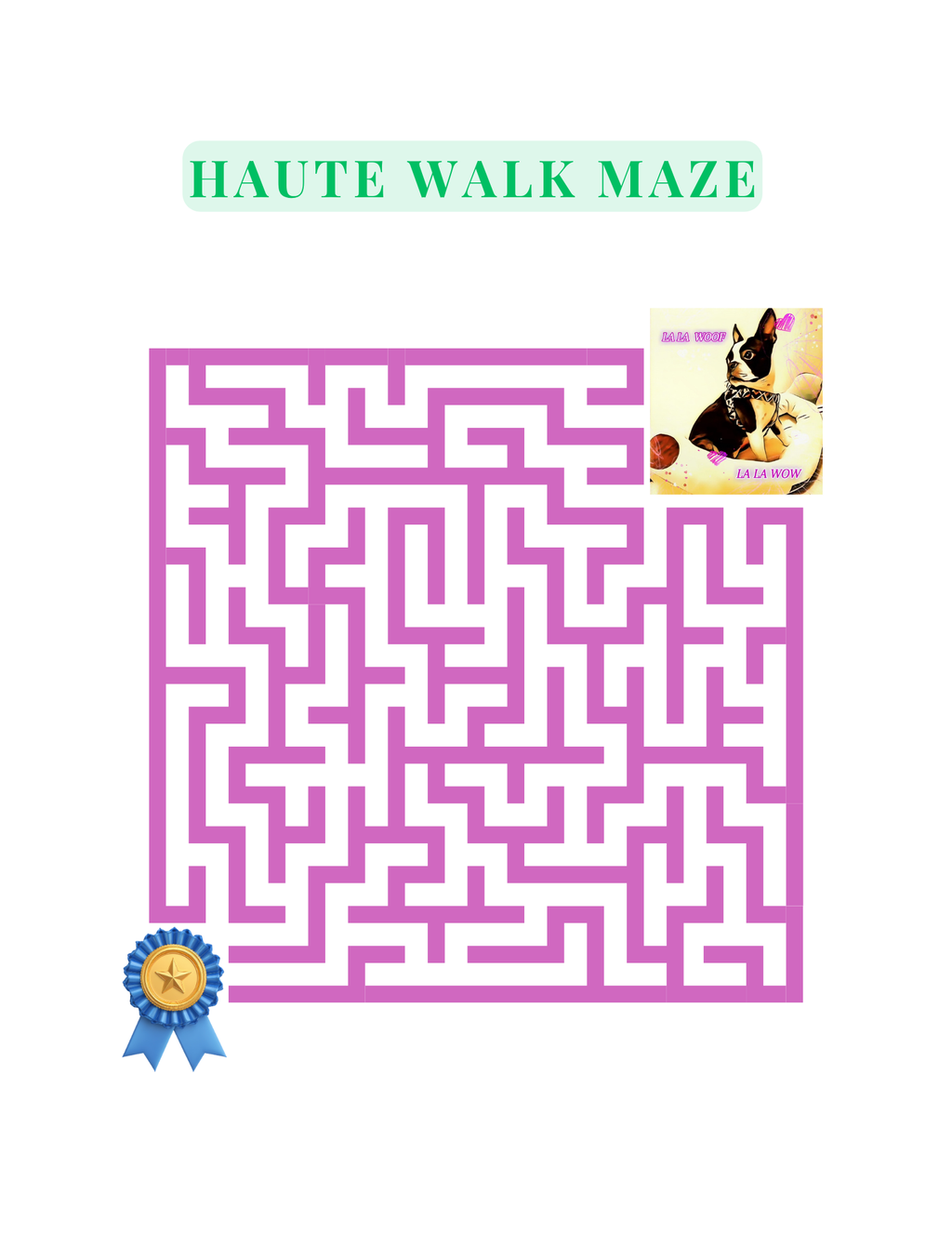 Hard to be Haute-Color, Think & Do Book - Digital Download/Replacement Pages