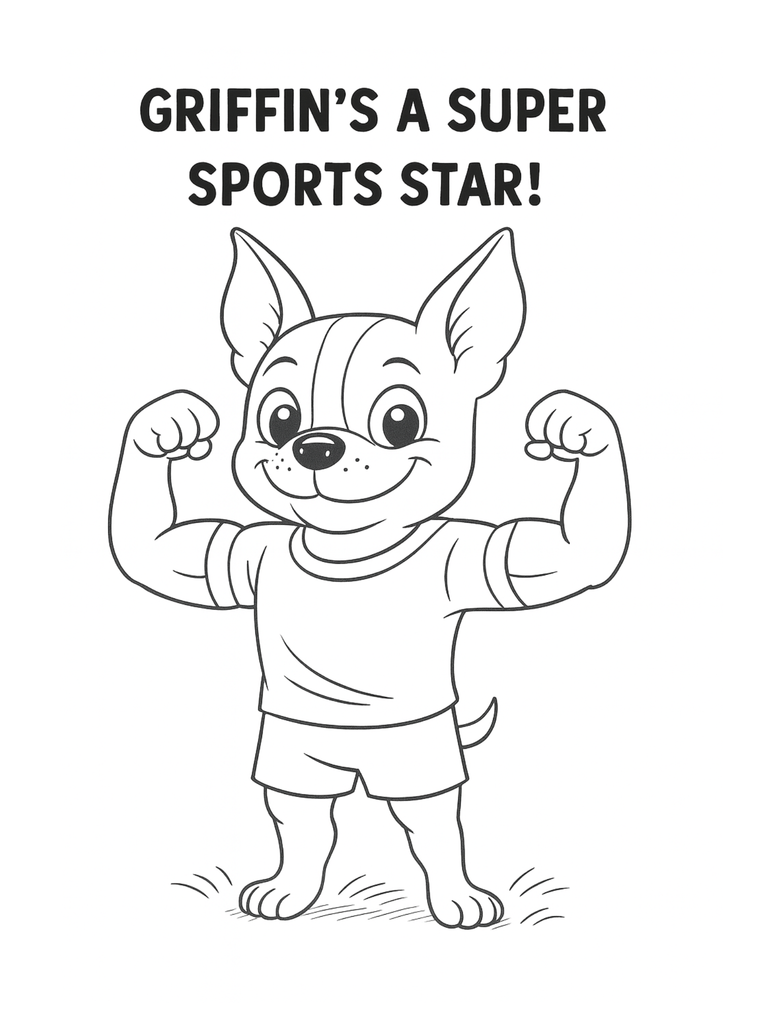 Griffin's Good Game, Coloring & Activity Book: Color the game, join the fun!